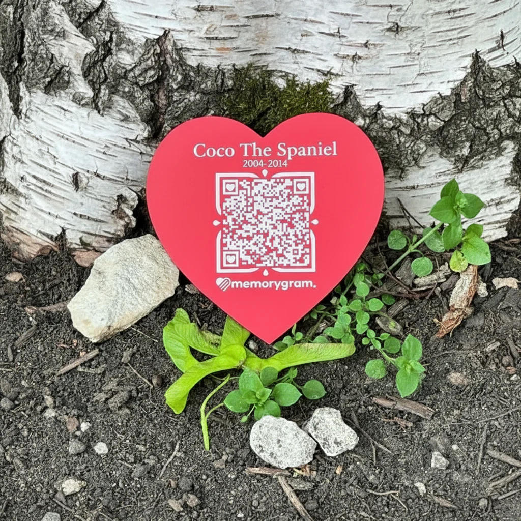 Memorygram QR Pet Medallion: Includes Virtual Memorial - Image 10