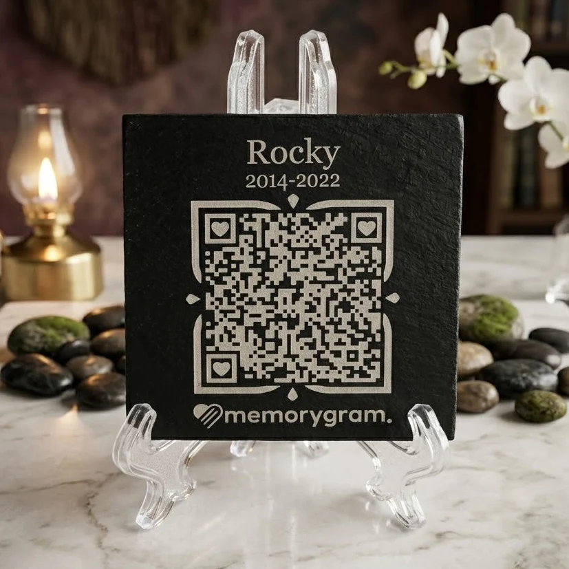 Memorygram QR Pet Medallion: Includes Virtual Memorial - Image 5